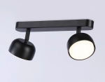 Светильник накладной TN71012/2 BK черный GX53/2 max 12W 260*80*90