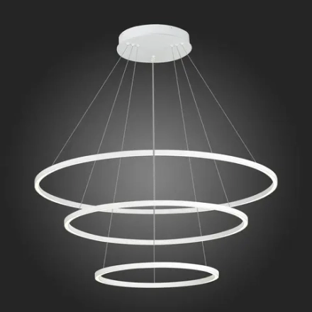 ST605.503.114 Cветильник подвесной  SMART ST-Luce Белый/Белый LED 1*114W 2800-6500K