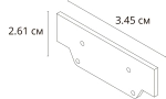 Заглушка для профиля Arte Lamp TRACK ACCESSORIES A631005E