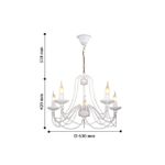 Подвесная люстра Chateau 2164-5P, 5*E14*40W. ТМ F-Promo