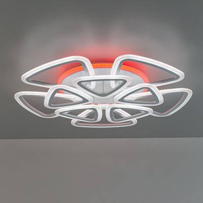 Citilux Мальта Смарт CL234A290E RGB Умная люстра Белая