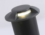 Светильник светодиодный уличный в грунт ST6524 GR серый IP67 LED 4200K 1W D60*93