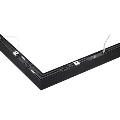 359609 OVER NT25 070 черный Светильник соединитель «L» с переключ. цв. температуры IP20 LED 8W 220-240V 3000К\4000К\6000К FATTO