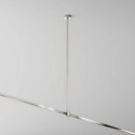 Крепление потолочное Long одинарное 700мм Flarity платина, TRA159C-S1-PT. TM Maytoni