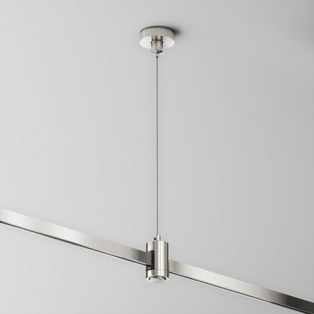 Подвес тросовый Hang одинарный Flarity платина, TRA157SW-S1-PT. TM Maytoni