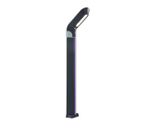 09200-F(220V),16(10) Светильник уличный Линден серый 220V w10*24 h80 Led 10W (4000K) Декоративная подсветка розовая.