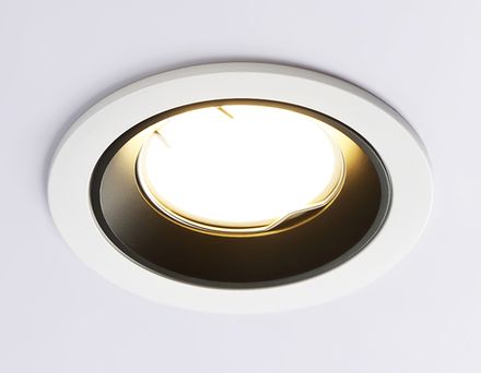 Встраиваемый точечный светильник MR16 A8921 WH/BK белый/черный MR16 GU5.3 D92*24