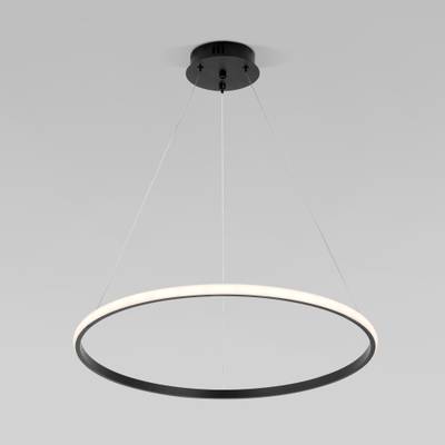 Подвесной светодиодный светильник с пультом управления 90264/1 черный