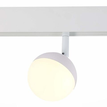 ST358.536.07 Магнитный трековый светильник белый LED 1*7W 3000K 520Lm Ra>80 120° IP20 L120xW90xH192 48V