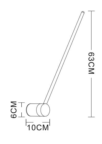 Декоративная подсветка Arte Lamp POLIS A2027AP-1GO, 1хLED