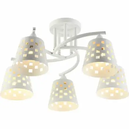 01384-0.3-05 WH+CR светильник потолочный Reluce, E27х5