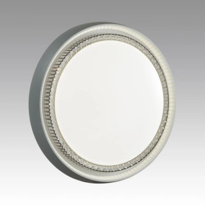 7644/DL PALE SN 186 Светильник пластик/белый/серый LED 48Вт 4000К D425 IP43 RAHIG