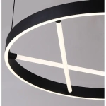Подвесная люстра ARTE LAMP RICCO A1874SP-45BK, 1хLED
