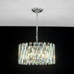 Citilux Ингвар CL334261 Люстра подвесная хрустальная Хром