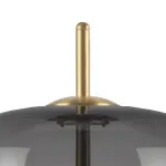 804918 Настольная лампа CUPOLA LED 9W 450LM ЗОЛОТО/ДЫМЧАТЫЙ 3000K Lightstar