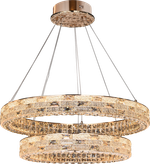 Люстра подвесная Festo Gold FL1051-20P, LED