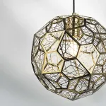 724012 Люстра FERMO 1х40W E27 ЗОЛОТО Lightstar