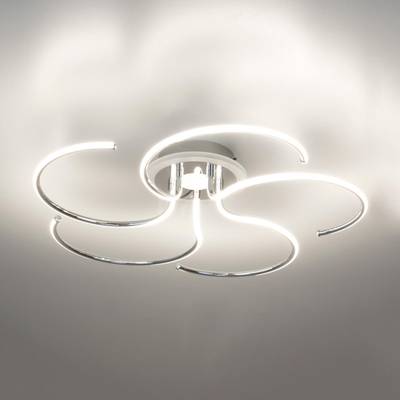 Citilux Джемини CL229251E LED RGB Люстра с пультом Хром