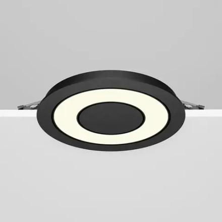 Встраиваемый светильник Вектор / Vector 12 Вт 3000 К 110°, DL102-12W3K-B. TM Maytoni
