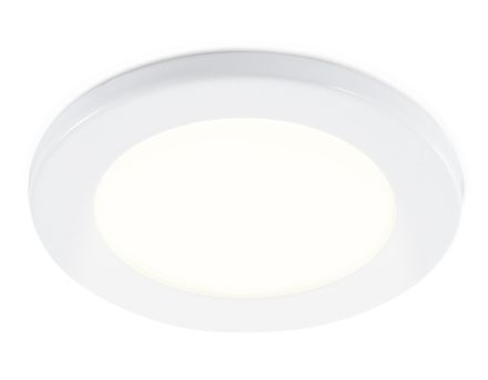 Светильник встраиваемый TN6630 WH белый IP44 GX53 D100*60