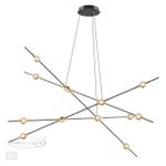 3906/48L L-VISION ODL20 323 золотистый/металл Подвесной светильник LED 4000K 48W 220V COSTELLA