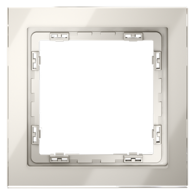 VLS110103 Рамка стеклянная VOLTUM S70 на 1 пост, (кашемир, стекло) (ТМ Maytoni)