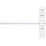 Магнитный трековый светильник Arte Lamp LINEA A4665PL-1WH, 1хLED