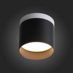 ST102.402.12 Светильник потолочный Черный LED 1*12W 3000K 936Lm Ra&gt;80 120° IP20 D100xH90 170-240V