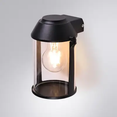 Уличный настенный светильник Arte Lamp MINCHIR A8306AL-1BK, 1хE27