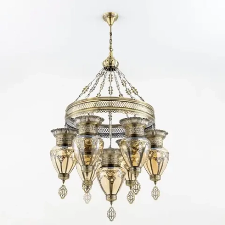 Citilux Каир CL419263 Люстра подвесная Бронза
