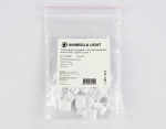 Соединитель угловой L для светодиодной ленты 2835 12/24V (3 конт.) GS6601 (10шт)