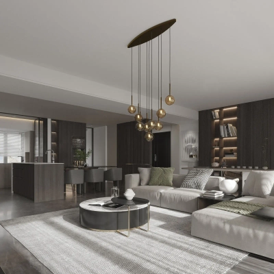 Подвесной светильник со стеклянным плафоном 6149 Estera, G9х9