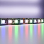Светодиодная лента 24В 5050 21Вт/м Цветная (RGB) 5м IP20 Black, 20038. TM Maytoni