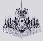 Люстра Crystal Lux MAGNIFICO SP19 BLACK/TRANSPARENT 2310/319