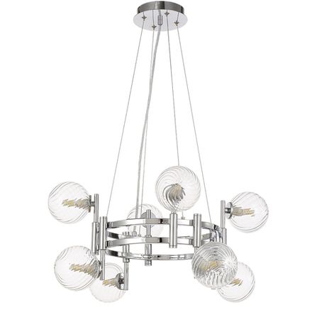 Люстра Crystal Lux LUXURY SP8 CHROME 2271/308