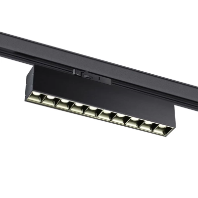 358861 PORT NT22 308 черный Светильник трехфазный трековый светодиодный IP20 LED 4000K 16W 220V ITER