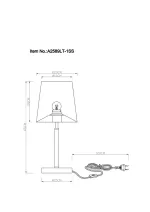 Декоративная настольная лампа Arte Lamp RODOS A2589LT-1SS, 1хE27