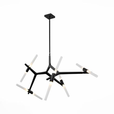 SL947.402.10 Люстра потолочная ST-Luce Черный/Белый G9 10*3W