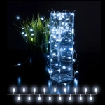 Светодиодная гирлянда нить "Роса" белый 5м IP20 400-007 белый, LED