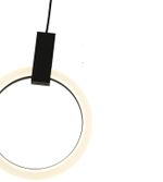 08430-30,19 Подвес Азалия черный d30 h300 Led 15W (4000K) (корпус w30*40)