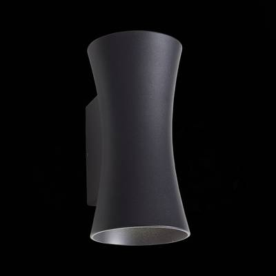 SL088.401.02 Светильник уличный настенный ST-Luce Черный кварцевый LED 2*5W 4000K