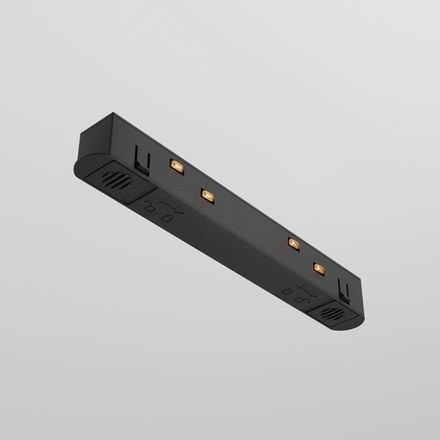 Коннектор питания прямой Exility черный TRA034PC-42B, TRA034PC-42B. TM Maytoni