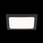 Citilux Омега CLD50K082 LED Встраиваемый светильник с диммером Чёрный