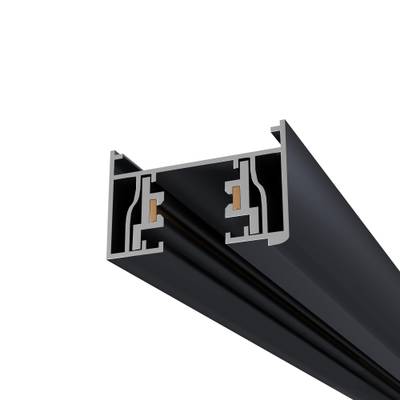 ST001.429.00 Шинопровод однофазный накладной  ST-Luce Черный Длина 2 000мм