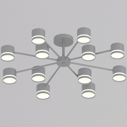 89730-0.3-12 GX53 GREY светильник потолочный Reluce, GX53х12