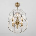 Citilux Витра-2 CL442260 Люстра подвесная витражная Бронза