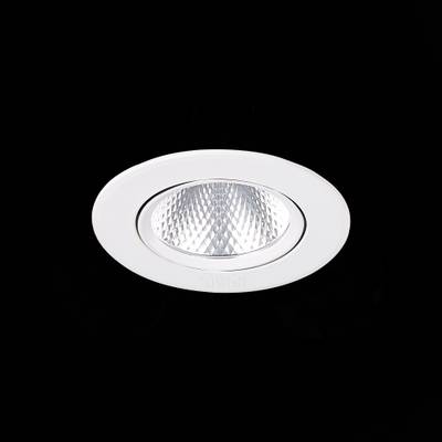 ST211.548.06.24 Св-к встр. Белый LED 1*6W 4000K 480Lm Ra80 24° IP20 D86xH50 220-240V