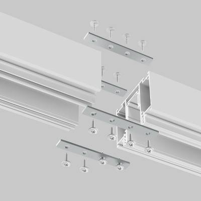 Комплект прямых соединителей для демпферного шинопровода, 4 шт, TRA034D-C-42S. TM Maytoni