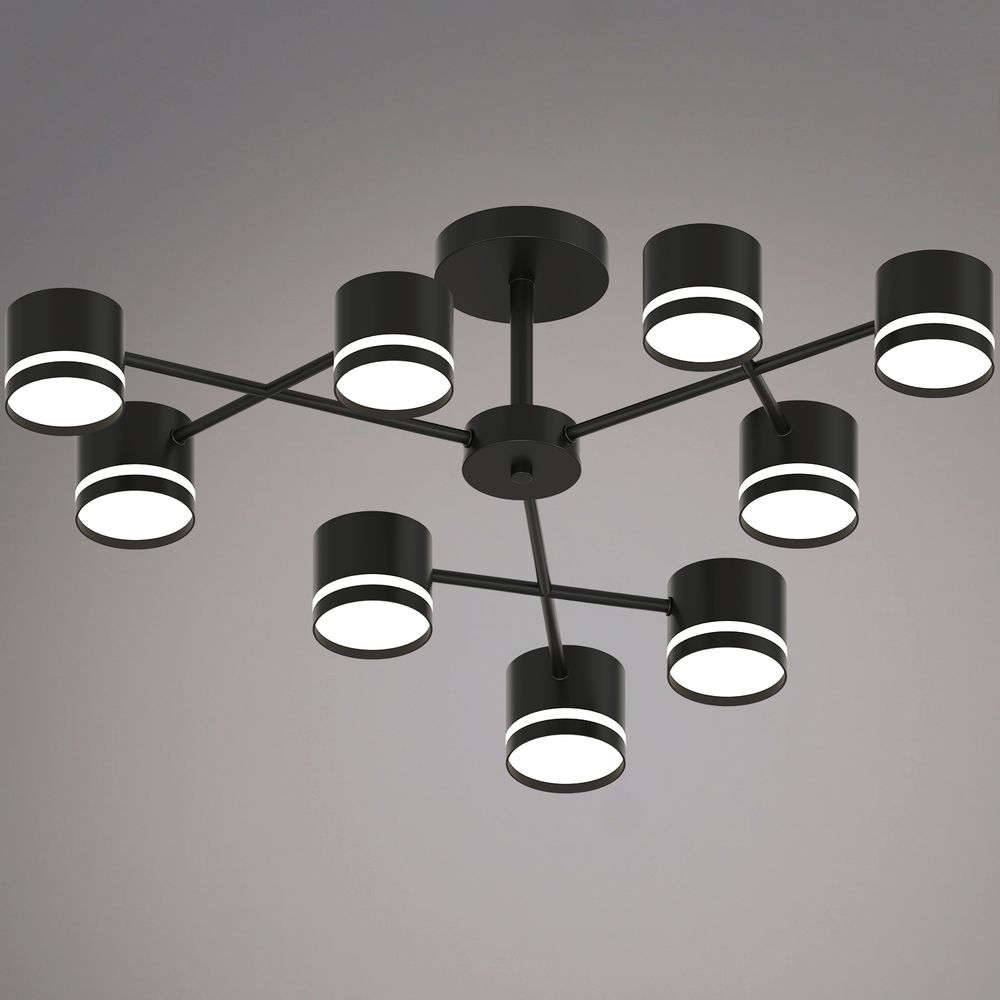 96730-0.3-09 GX53 BK светильник потолочный