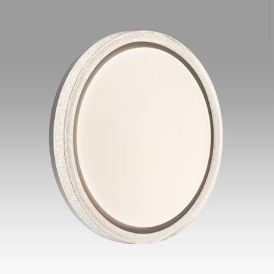 7781/DL MARON SN 000 Светильник пластик/белый/золот. LED 48Вт 3000-6000К D405 IP43 пульт ДУ KRISTY